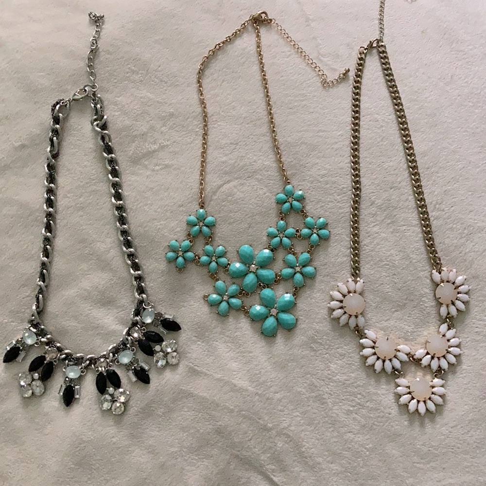 Bundle- 3 choker style necklaces or can be sold separately! Make an offer!